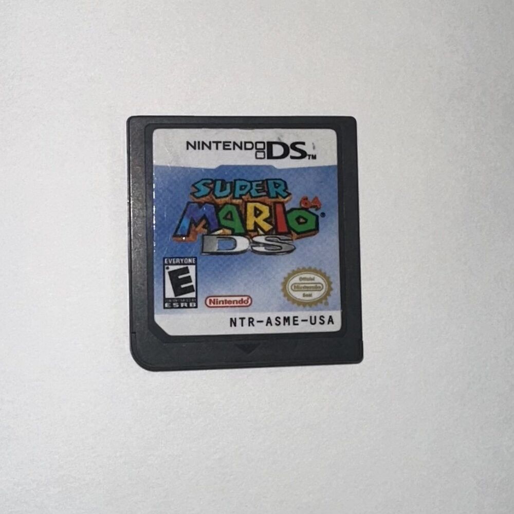 Super Mario 64 DS Games Card for DS 2DS 3DS DSI NDS NDSI XL Tested CARTRIDGE